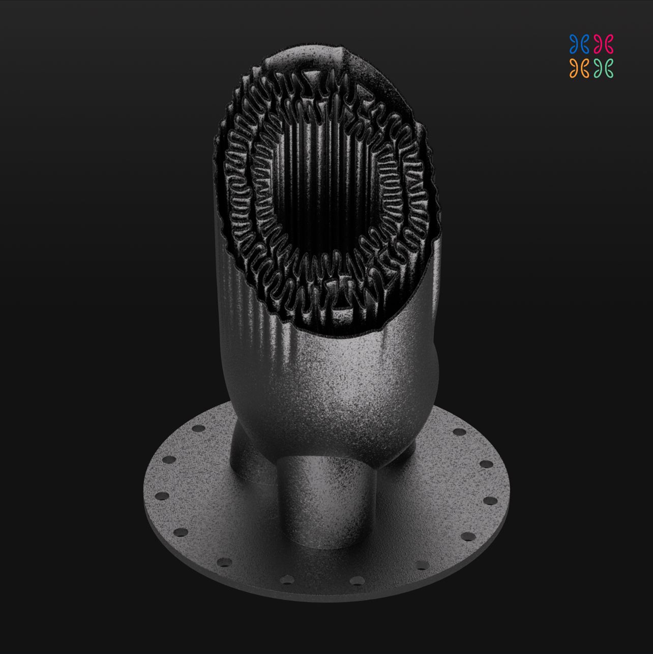 Heat Exchanger: Differential Growth HeatX